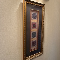 🌹豪華🇮🇹大型重厚なフラワーモチーフ絵画🌹の画像