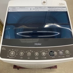 Haier　2018年製　JW-C45A　洗濯機4.5㎏　　朝霞市リサイクルショップ　ケイラック朝霞田島店　朝霞市　志木市　和光市　GM424の画像