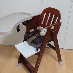 カトージ　チャイルドチェア　木製ハイチェア　Easy-sitの画像