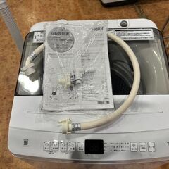 【愛品館 市原店】Haier　2022年製　7.0Kg洗濯機　JW-U70HK　【愛市I4S033978-104】の画像