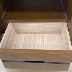 A-333 ★ジモティ割引あり★【リユースのサカイ野々市店】 食器棚　81(幅)×41.5(奥行き)×75(高さ)cm ※クリーニング済みの画像