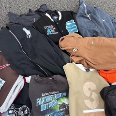 古着 激安 ベール 古着卸 30点 まとめ売り ブランド 多数あり メンズ スウェット トレーナー ジャケット NIKE ラルフローレン ラコステ の画像