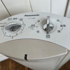 Panasonic電気ファンヒーターの画像