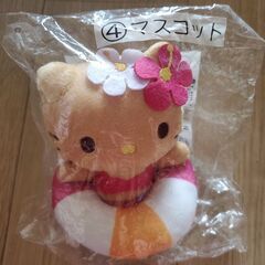 1番くじ　日焼けハローキティ 浮き輪キーホルダーの画像