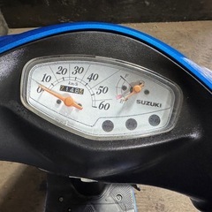 ★支払い総額4.8万円★走行テスト済み！早い者勝ち！スズキ アドレスv50 CA44A リアボックス付き！バッテリー新品！4スト、インジェクション！！の画像