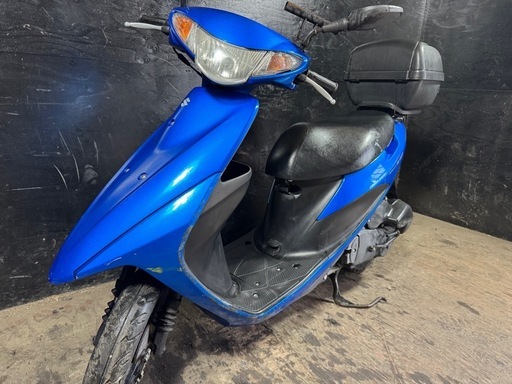 ★支払い総額4.8万円★走行テスト済み！早い者勝ち！スズキ アドレスv50 CA44A リアボックス付き！バッテリー新品！4スト、インジェクション！！