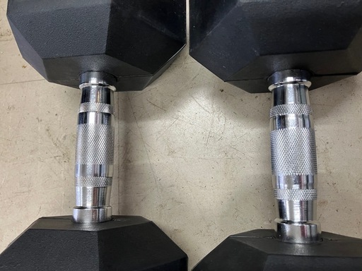 ☆値下げ☆　A2510-254 ヘキサゴンダンベル ヘックスバー ダンベル 20kg×2 バラ売り不可 キズ 汚れあり