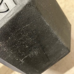 A2510-254 ヘキサゴンダンベル ヘックスバー ダンベル 20kg×2 バラ売り不可 キズ 汚れありの画像