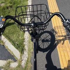 中古20インチ Panasonic電動アシスト自転車　16Ah 大阪の画像