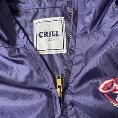 120cmCRILL フード付きウインドブレーカー の画像