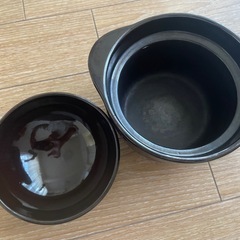 【説明欄要確認】炊飯土鍋　1合炊きの画像