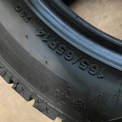 冬タイヤ　165/65R14 2本の画像