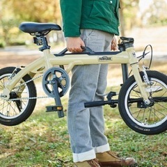 コンパクト自転車　アサヒLOG OUTRUNKの画像