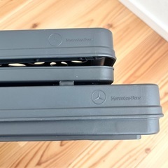 未使用品　メルセデスベンツ　純正　2個セット　折りたたみ　収納ボックスの画像