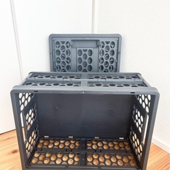 未使用品　メルセデスベンツ　純正　2個セット　折りたたみ　収納ボックスの画像