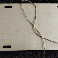 希少　クレイスミス　Clay Smith Cams ナンバープレート30×15㎝ 木製の画像