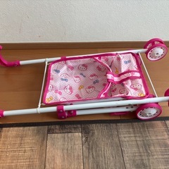 ハローキティ ままごと ベビーカー おままごと用 の画像