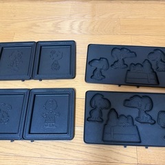 BRUNO ホットサンドメーカー スヌーピー エクリュ ブルーノ ダブルサイズの画像