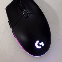 【良品】logicool G203 Lightsyncゲーミングマウス/MU0054の画像