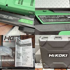 【中古】ハイコーキ HiKOKI N36010DJ 25mmコードレスタッカ ケース付き【ハンズクラフト佐賀】の画像