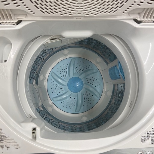 TOSHIBA 6.0kg全自動洗濯機【リサイクルフカツ岡崎倉庫店】251011SM-40