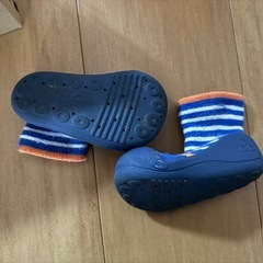 子供用食器セット＆男の子ファーストシューズの画像