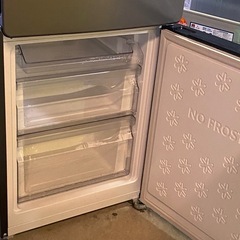 ☆  2ドアノンフロン冷凍冷蔵庫　Haier ハイアール　175L JR-F18KS 2024年製　動作品の画像