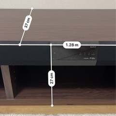 引き取り決定しました！スピーカー内蔵 テレビ台の画像