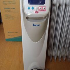 Kaz オイルヒーターKCV127　2台セット取扱説明書１枚付きの画像