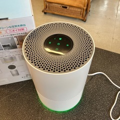 A2510-156 DOSHISHA ホコリセンサー付き 空気清浄機 APU-101H ホワイト 2020年製 通電確認済み キズ汚れ有りの画像