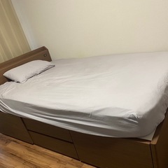 ニトリセミダブルベットセットの画像