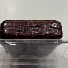 【愛品館 市原店】ZIPPO 革巻き クロコダイル風の画像