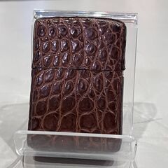 【愛品館 市原店】ZIPPO 革巻き クロコダイル風の画像