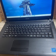 EPSON endeavor ノートPC メモリ6GB SSD128GB WIN11HOME 15インチの画像