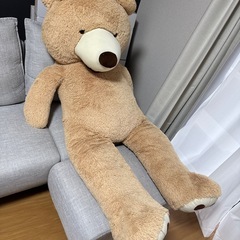 くまちゃん　ぬいぐるみ　ビックサイズ
の画像
