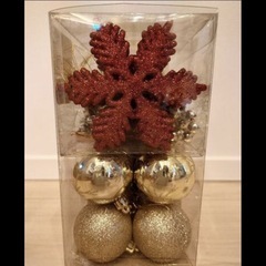 ニトリクリスマスツリーオーナメントの画像