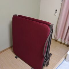 折り畳みパイプベッド　シングルの画像