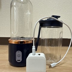 ミキサー 小型 スムージー ジューサーUSB 充電の画像