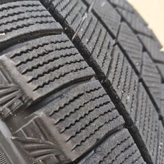 205/65R15 BLIZZAK　2021年　ホイル付き　スタッドレスタイヤ　4本セットの画像