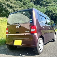 【車検R8年1月まで】ダイハツ ムーブコンテ 走行5万km台／禁煙車／修復歴なし／ナビ付き／福岡県宗像市の画像