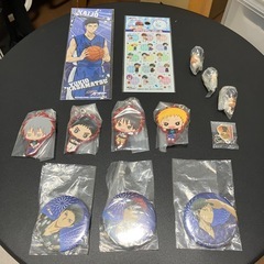 黒子のバスケ　いろいろグッズ盛り合わせ27点の画像