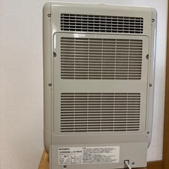 MITSUBISHI 三菱　衣類乾燥　除湿機　冷風　MJ-100AX-W の画像