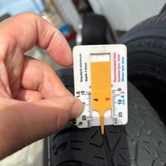 商談中　再値下げしました　軽トラ　 タイヤの画像