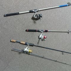 釣り竿、3セットで売ります。の画像