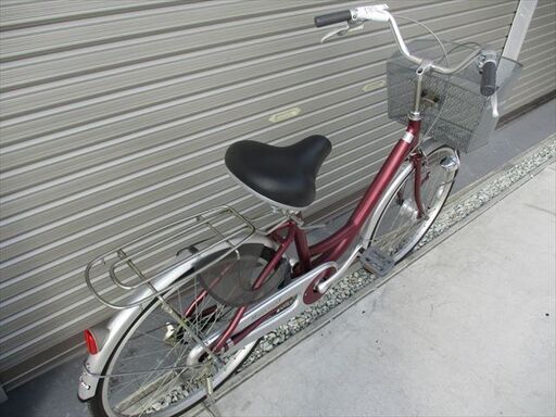 E581 ☆限定特価☆ 中古自転車 【24インチ 軽快車 LEDオートライト