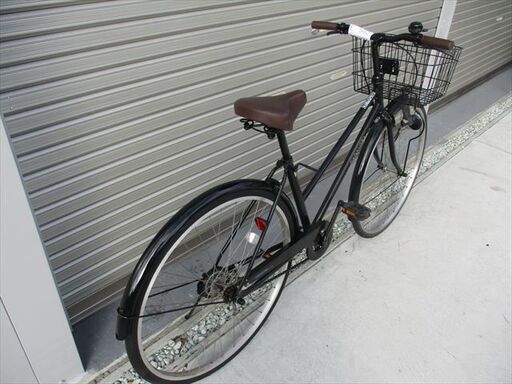 E516　★限定特価★ 中古自転車 【27インチ　軽快車　ブラック　LEDダイナモライト 】 E516 ☆限定特価☆ 中古自転車 【27インチ 軽快車 ブラック LED