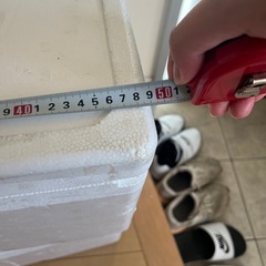 大きい発泡スチロール2個の画像