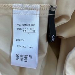 【美品】リボンタイブラウスＬの画像
