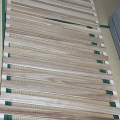 3つ折りシングルマット  すのこ付き 
の画像