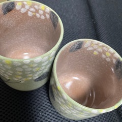夫婦湯呑み茶碗の画像